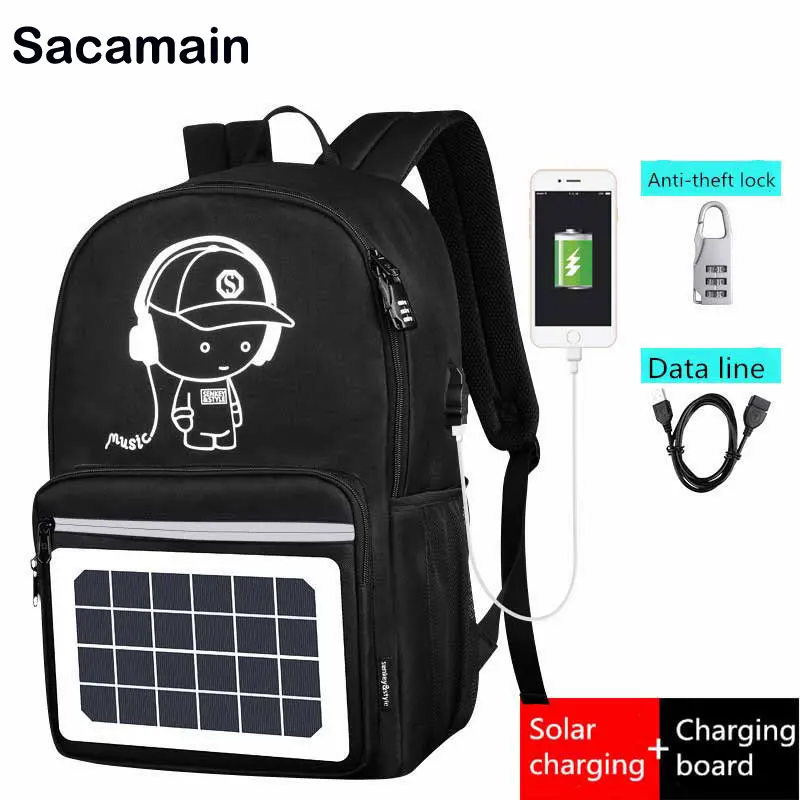 Solar Backpack Hiking Rucksack Multi-function Bag Travelling Knapsack Camping Shoulder Bag Portable Packsack Outdoor Bag Pack
Solar Backpack Hiking Rucksack Multi-function Bag Travelling Knapsack Camping Shoulder Bag Portable Packsack Outdoor Bag Pack