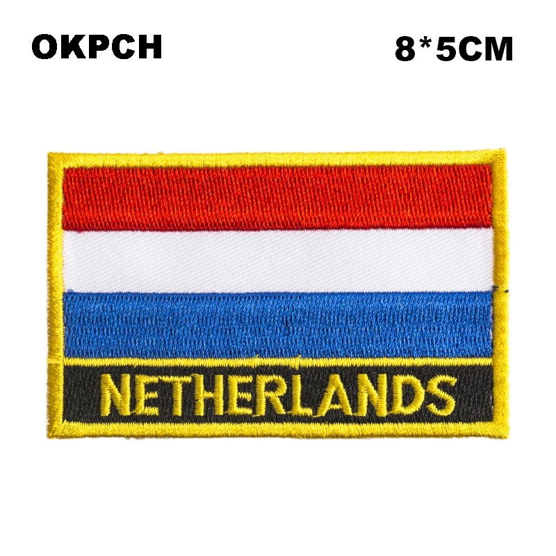Netherlands Square Shape Flag Iron on patches Orzen embroidery patch custom Stickers for clothes PT0076-R
Netherlands Square Shape Flag Iron on patches Orzen embroidery patch custom Stickers for clothes PT0076-R