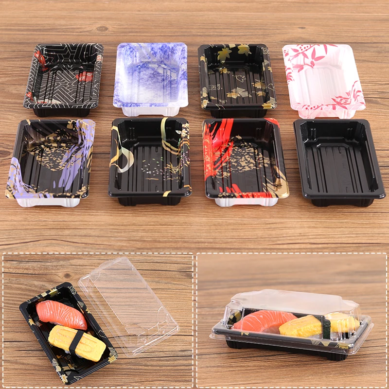 0# Mini Printed Sushi Packed Box Salad Sashimi Takeaway Packaging boxes with cover 50PCS
0# Mini Printed Sushi Packed Box Salad Sashimi Takeaway Packaging boxes with cover 50PCS