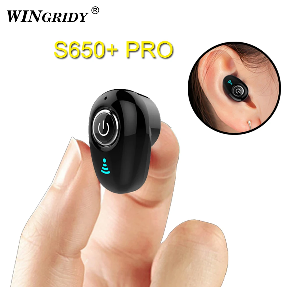 S650 S650+ PRO Mini Bluetooth Earphone Wireless Headphone In-Ear Invisible Earbuds Handsfree Headset Stereo with Mic for Phone
S650 S650+ PRO Mini Bluetooth Earphone Wireless Headphone In-Ear Invisible Earbuds Handsfree Headset Stereo with Mic for Phone