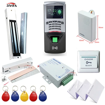 Fingerprint RFID Access Control System Kit Frame Glass Door Set+Electric Magnetic Lock+Card Keytab+Power Supply+Button+DoorBell
Fingerprint RFID Access Control System Kit Frame Glass Door Set+Electric Magnetic Lock+Card Keytab+Power Supply+Button+DoorBell