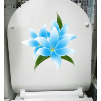 ZTTZDY 19.5*21.9CM Blue Hand Painted Flower WC Toilet Seat Stickers Creative Bedroom Wall Decal T2-0161
ZTTZDY 19.5*21.9CM Blue Hand Painted Flower WC Toilet Seat Stickers Creative Bedroom Wall Decal T2-0161
