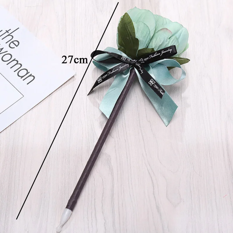 1PCS Creative Simulation Peony Fower Rose Flower Bow Ballpoint Pen Valentine's Day Ballpoint Pens Writing Pen Wedding Gift Pen
1PCS Creative Simulation Peony Fower Rose Flower Bow Ballpoint Pen Valentine's Day Ballpoint Pens Writing Pen Wedding Gift Pen