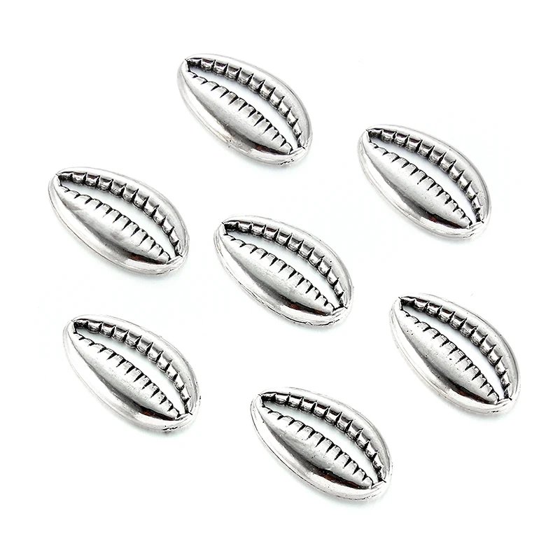 10pcs Bohemian Cowrie Conch Shell Connectors Charms Tibetan Silver Space Beads Making DIY Handmade Finding Jewelry
10pcs Bohemian Cowrie Conch Shell Connectors Charms Tibetan Silver Space Beads Making DIY Handmade Finding Jewelry
