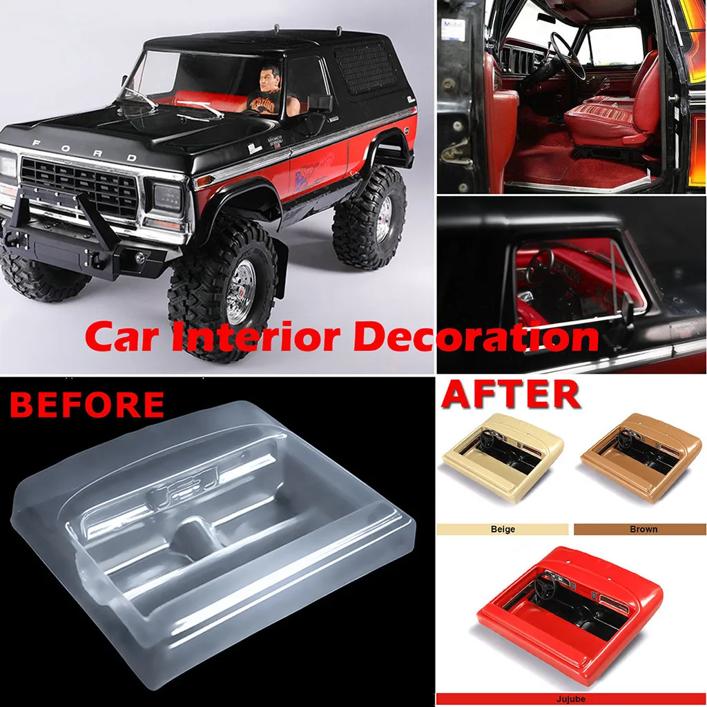 Simulation Car Interior Decoration Upgrade Part For For Traxxas TRX4 Ford Bronco RC High Quality RC Car Parts
Simulation Car Interior Decoration Upgrade Part For For Traxxas TRX4 Ford Bronco RC High Quality RC Car Parts