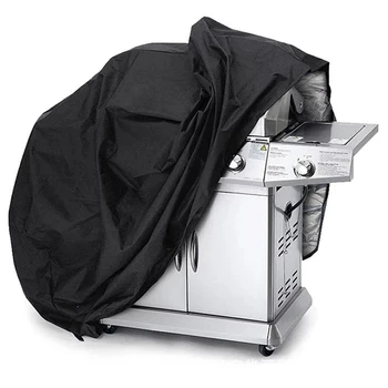 BBQ Cover Grill Accessories Black Grill Cover Outdoor Waterproof Barbeque Cover Dust Rain UV Resistant Grill Cover 4 Sizes
BBQ Cover Grill Accessories Black Grill Cover Outdoor Waterproof Barbeque Cover Dust Rain UV Resistant Grill Cover 4 Sizes