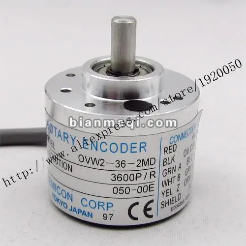 NEMICON within the control OVW2-36-2MD rotary encoders solid shaft 6mm 3600 line
NEMICON within the control OVW2-36-2MD rotary encoders solid shaft 6mm 3600 line