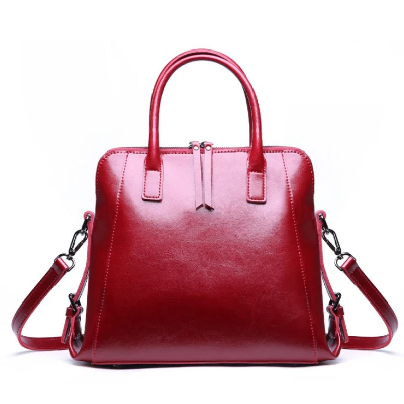 New 2019 Genuine leather women handbag fashion large capacity shoulder Messenger big bag Solid color personality shell bag
New 2019 Genuine leather women handbag fashion large capacity shoulder Messenger big bag Solid color personality shell bag