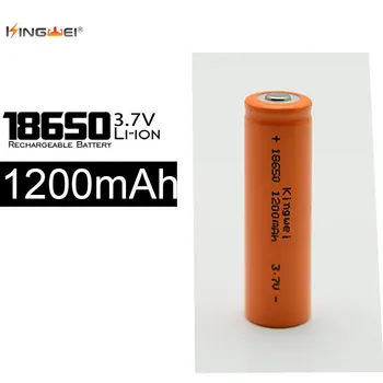 KingWei 100% Brand Orange 100PCS 18650 1200mAh 3.7v Rechargeable Battery Li-ion Batteries 
KingWei 100% Brand Orange 100PCS 18650 1200mAh 3.7v Rechargeable Battery Li-ion Batteries