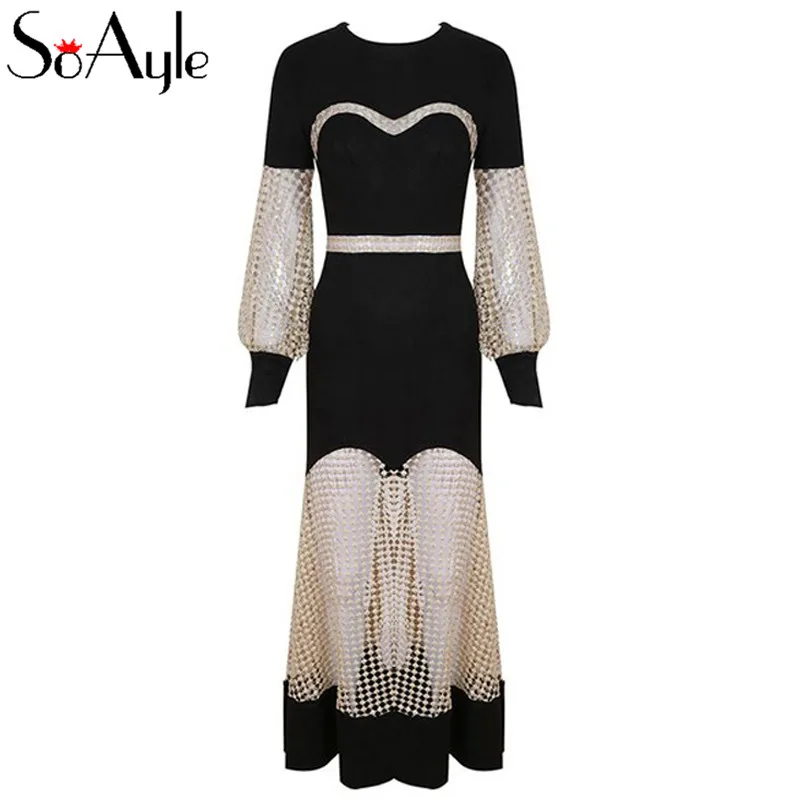 SoAyle Evening Dresses 2019 Women Prom Dresses Hollow Out Lace Tea Length Gorgeous Long Sleeves Vestidos De Festa Dresses
SoAyle Evening Dresses 2019 Women Prom Dresses Hollow Out Lace Tea Length Gorgeous Long Sleeves Vestidos De Festa Dresses