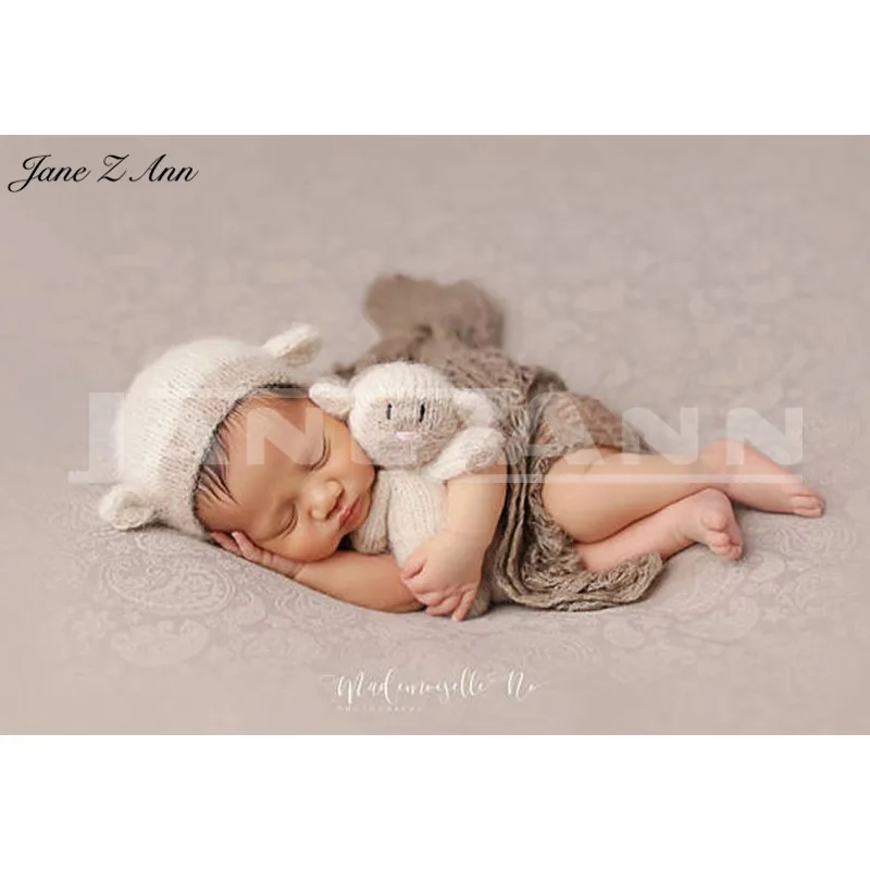 Jane Z Ann Newborn Cute Animals Crochet baby costume photography props mohair hat+sheep/lamb doll infant photo props accessory
Jane Z Ann Newborn Cute Animals Crochet baby costume photography props mohair hat+sheep/lamb doll infant photo props accessory