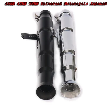 Universal Motorcycle exhaust muffler retro vintage classic Electroplating escap moto for cg125 sr400 cb500 vt500
Universal Motorcycle exhaust muffler retro vintage classic Electroplating escap moto for cg125 sr400 cb500 vt500