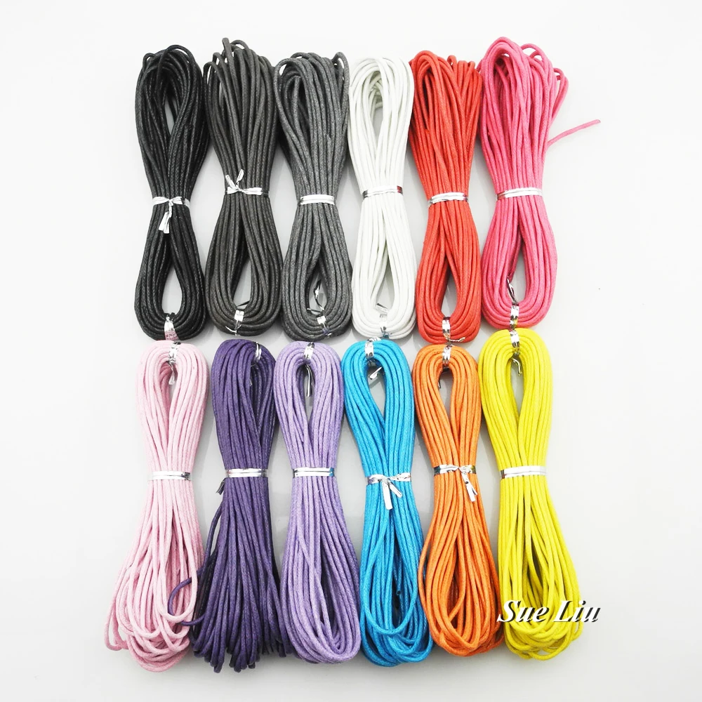 2mm Chinese Round Chinese Waxed Cotton Cord Wax Bead String Thread - 10YDS each piece
2mm Chinese Round Chinese Waxed Cotton Cord Wax Bead String Thread - 10YDS each piece