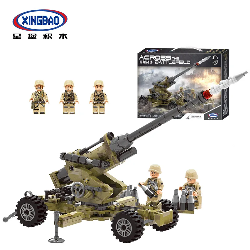 XINGBAO 06011 Genuine Military Series The Scorpion Cindy Cannon Set DIY Building Blocks Bricks Educational Toy As Funny Gifts
XINGBAO 06011 Genuine Military Series The Scorpion Cindy Cannon Set DIY Building Blocks Bricks Educational Toy As Funny Gifts