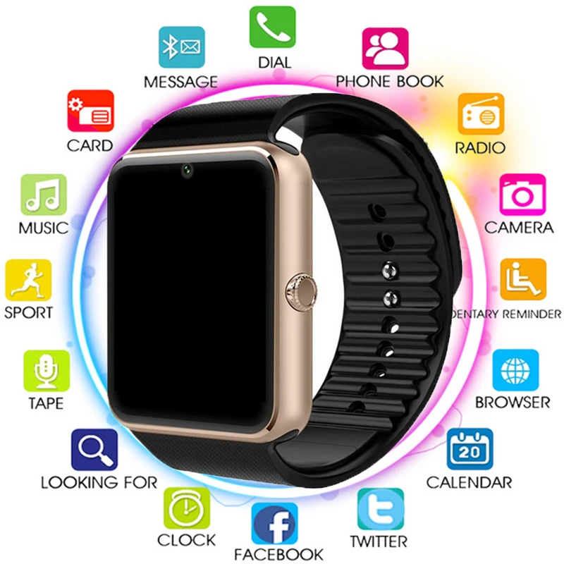 New Smart Watch GT08 Smartwatch Women Men Relogio Phone Call Big Battery SD Card Touch ScreenFor Xiaomi Huawei iPhone Watch
New Smart Watch GT08 Smartwatch Women Men Relogio Phone Call Big Battery SD Card Touch ScreenFor Xiaomi Huawei iPhone Watch