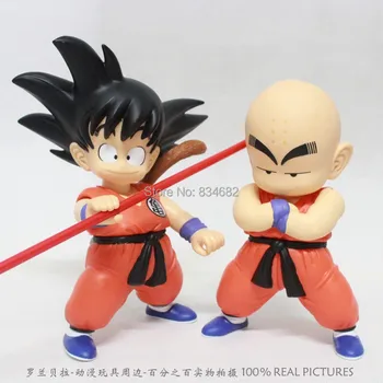 J.G Chen Free Shipping 2pcs/lot Japan Anime Dragon Ball Z Goku Kuririn PVC Action Figure Toys
J.G Chen Free Shipping 2pcs/lot Japan Anime Dragon Ball Z Goku Kuririn PVC Action Figure Toys