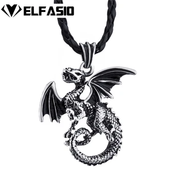 Men's Boy's Ancient Flying Dragon Silver Pewter Pendant Free Necklace Jewelry LP253
Men's Boy's Ancient Flying Dragon Silver Pewter Pendant Free Necklace Jewelry LP253