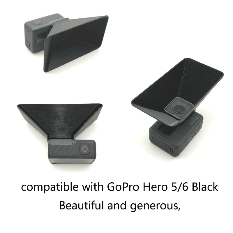 Camera Lens Sun Hood Cover SunShade (3)