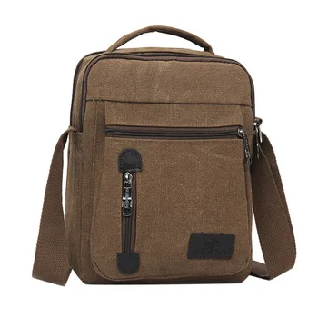 High Quality Men's Fashion Canvas Solid Color Casual Business Shoulder Bag Crossbody Casual Travel Messenger Male Bags
High Quality Men's Fashion Canvas Solid Color Casual Business Shoulder Bag Crossbody Casual Travel Messenger Male Bags