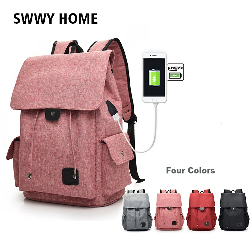 Multifunction USB charging Women 15" Laptop Backpacks For Teenager Girls Casual Rucksack Ladies Travel Backpack Anti Thief Bags
Multifunction USB charging Women 15" Laptop Backpacks For Teenager Girls Casual Rucksack Ladies Travel Backpack Anti Thief Bags
