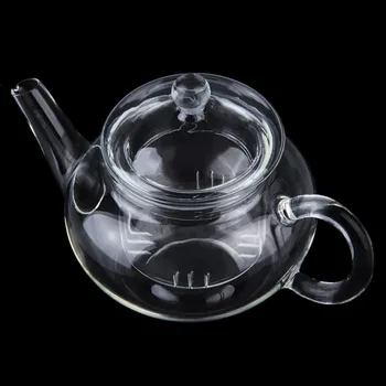 250ml Durable Transparent Teapot Heat Resistant Glass Kettle With Infuser Coffee Flower Tea Leaf Herbal Pot Multi Use
250ml Durable Transparent Teapot Heat Resistant Glass Kettle With Infuser Coffee Flower Tea Leaf Herbal Pot Multi Use