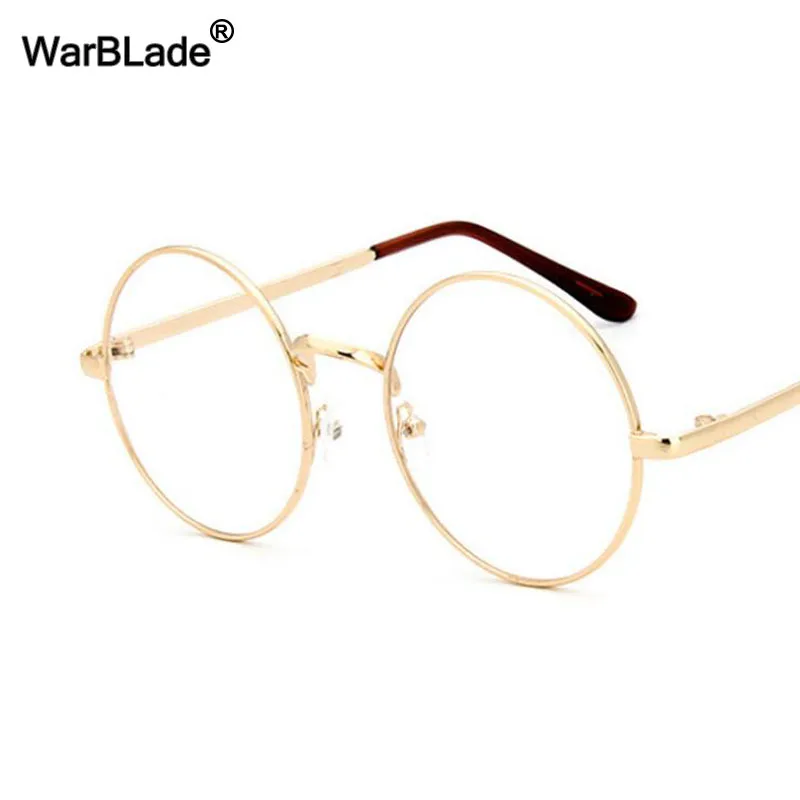 WarBLade Vintage Round Glasses Clear Lens Fashion Gold Round Metal Frame Glasses Optical Men Women Eyeglass Frame Fake Glasses
WarBLade Vintage Round Glasses Clear Lens Fashion Gold Round Metal Frame Glasses Optical Men Women Eyeglass Frame Fake Glasses