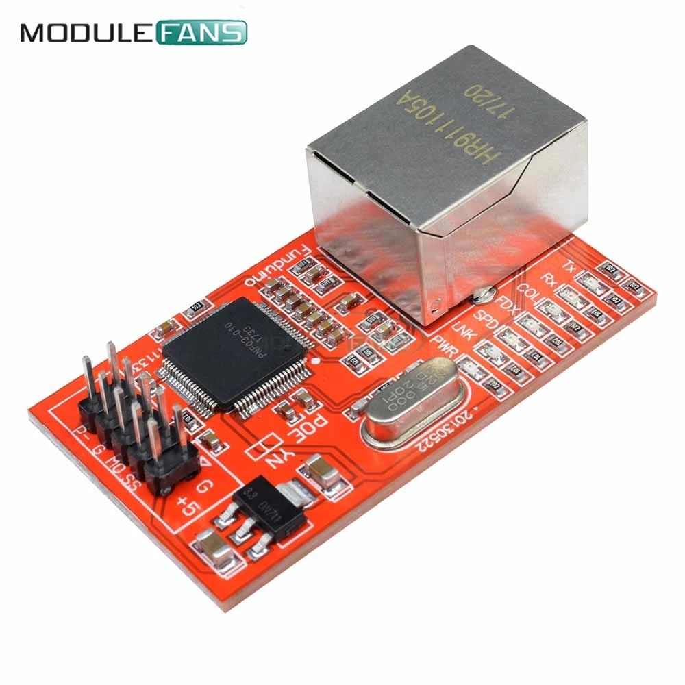 Mini W5100 LAN Ethernet Shield Network Board Module For Arduino R3 W5100 3.3V Compatible For Arduino Ethernet UNO Mega 2560
Mini W5100 LAN Ethernet Shield Network Board Module For Arduino R3 W5100 3.3V Compatible For Arduino Ethernet UNO Mega 2560