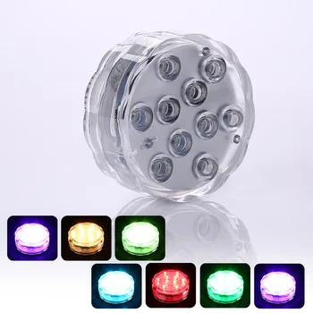 2pcs New Underwater Wireless Remote Control Led Multi Color Spotlight Multi Color Submersible 10LED Light Waterproof Party Lamp
2pcs New Underwater Wireless Remote Control Led Multi Color Spotlight Multi Color Submersible 10LED Light Waterproof Party Lamp