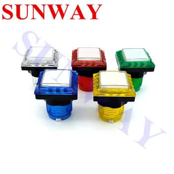 10PCS/Lot Arcade Game 24mm Thread Dia Momentary push button 33mm Square Push Button Momentary LED Illuminated Arcade Button
10PCS/Lot Arcade Game 24mm Thread Dia Momentary push button 33mm Square Push Button Momentary LED Illuminated Arcade Button