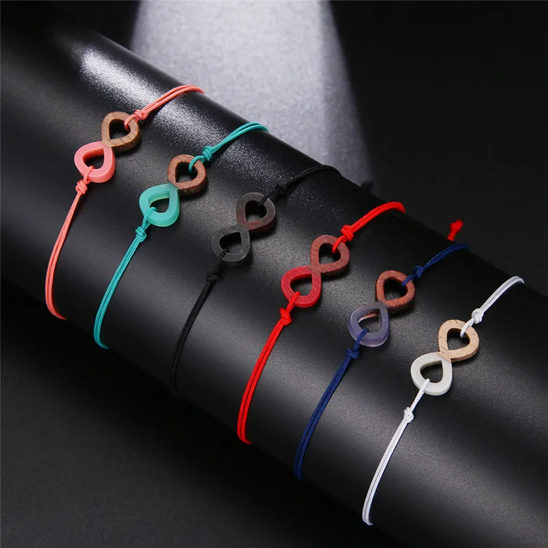 Simple Infinity Rope String Lucky Red Bracelets For Women Wooden Resin Braided Hand Bracelet Friendship Bracelets Charm Jewelry
Simple Infinity Rope String Lucky Red Bracelets For Women Wooden Resin Braided Hand Bracelet Friendship Bracelets Charm Jewelry