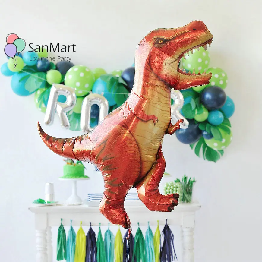 Dinosaur Party Supplies 36" T-Rex 3D Ultrashape Foil Balloon Wild Life Baby Shower Boys Girls Birthday Party Decoration Globos
Dinosaur Party Supplies 36" T-Rex 3D Ultrashape Foil Balloon Wild Life Baby Shower Boys Girls Birthday Party Decoration Globos