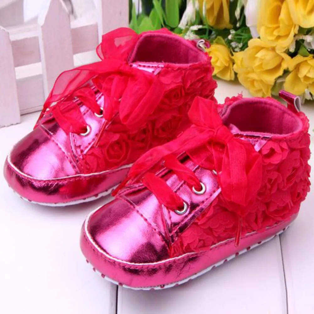 Full Rose Flower Prewalker Baby Shoes Soft Bottom Toddler Crib Shoes 4Colors New
Full Rose Flower Prewalker Baby Shoes Soft Bottom Toddler Crib Shoes 4Colors New