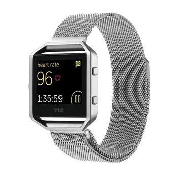 XG382 For Fitbit Blaze Bands Men Women Stainless Steel Milanese Bracelet Magnetic Closure Replacement Strap with Metal Frame
XG382 For Fitbit Blaze Bands Men Women Stainless Steel Milanese Bracelet Magnetic Closure Replacement Strap with Metal Frame