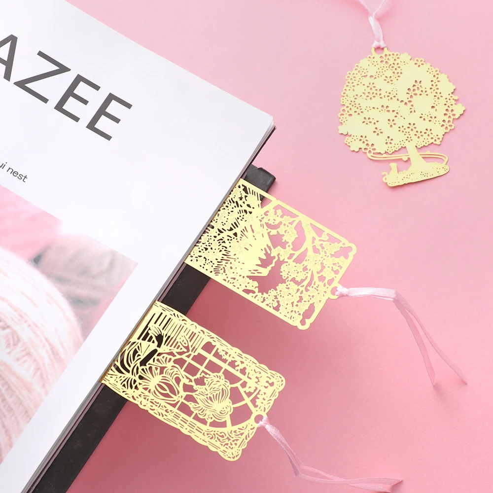 1PC Gold Metal Bookmarks For Book Vintage Flowers Page Clip Stationery Office Accessories Gift School Supplies Readers Supplies
1PC Gold Metal Bookmarks For Book Vintage Flowers Page Clip Stationery Office Accessories Gift School Supplies Readers Supplies