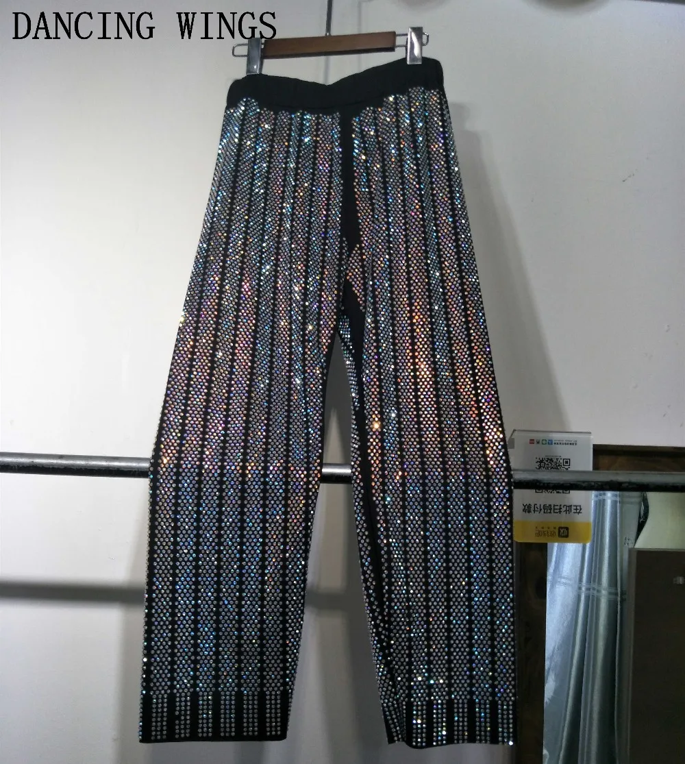 Luxury Hot Drilling Rhinestone Women Pants Spring Summer Stretch Knit High Waist Straight Trousers Casual Capris Mujer
Luxury Hot Drilling Rhinestone Women Pants Spring Summer Stretch Knit High Waist Straight Trousers Casual Capris Mujer