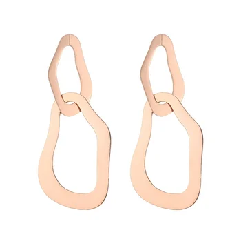 European Exaggerated Long Earrings for Women Personality Hollow Double Irregular Geometric Oval Metal Earrings Party Punk
European Exaggerated Long Earrings for Women Personality Hollow Double Irregular Geometric Oval Metal Earrings Party Punk
