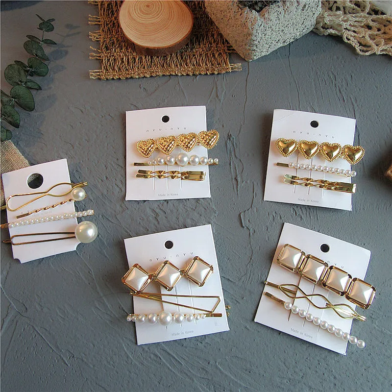 HZ 2019 Vintage Pearls Barrettes Minimalist Geometric Hairpins Vintage Hair Clip Headwear Hair Grip Hair Accessories For Women
HZ 2019 Vintage Pearls Barrettes Minimalist Geometric Hairpins Vintage Hair Clip Headwear Hair Grip Hair Accessories For Women