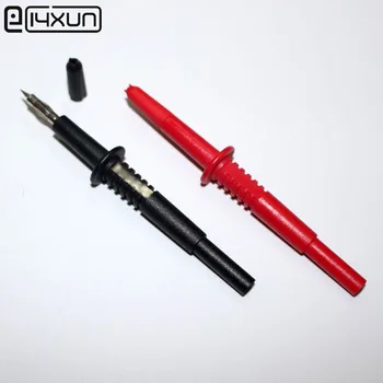 20pairs 10A/600V 2mm Stainless Tip Probe with 4mm Standard Socket Connector Piercing Probe for Instrument Testing 
20pairs 10A/600V 2mm Stainless Tip Probe with 4mm Standard Socket Connector Piercing Probe for Instrument Testing