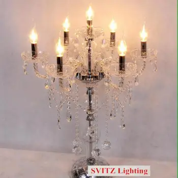 Italy led candle glass crystal table lamp transparent crystal candle holders modern crystal table light wedding candelabra
Italy led candle glass crystal table lamp transparent crystal candle holders modern crystal table light wedding candelabra