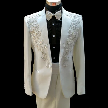 Men's dress perform paillette male master Sequins Dresses Stage Costumes terno Suit Host Clothing Singer Suits & Blazer jacket
Men's dress perform paillette male master Sequins Dresses Stage Costumes terno Suit Host Clothing Singer Suits & Blazer jacket
