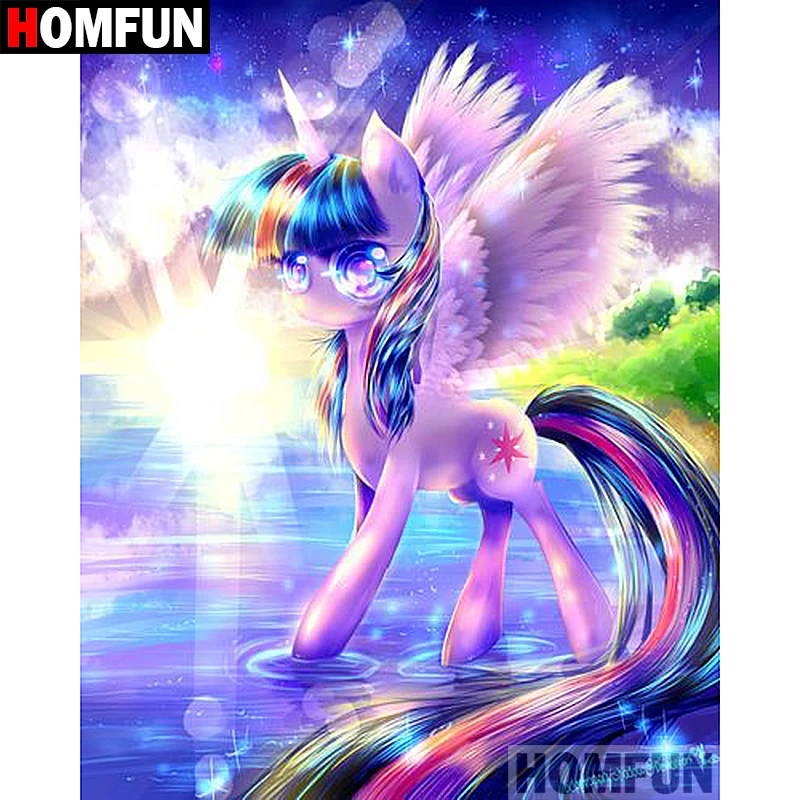 HOMFUN 5D DIY Diamond Painting Full Square/Round Drill "Cartoon horse" Embroidery Cross Stitch gift Home Decor Gift A09049
HOMFUN 5D DIY Diamond Painting Full Square/Round Drill "Cartoon horse" Embroidery Cross Stitch gift Home Decor Gift A09049