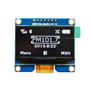Wholesale 1.54 inch 7PIN White OLED Screen Module SSD1309 Drive IC Compatible for SSD1306 IIC / SPI Interface 128*64
Wholesale 1.54 inch 7PIN White OLED Screen Module SSD1309 Drive IC Compatible for SSD1306 IIC / SPI Interface 128*64