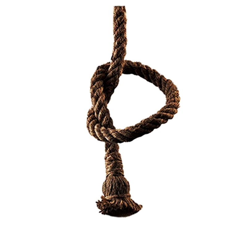 1.5/2M American village restaurant Coffee Museum creative personality retro handmade decorative rope Chandelier Single head
1.5/2M American village restaurant Coffee Museum creative personality retro handmade decorative rope Chandelier Single head