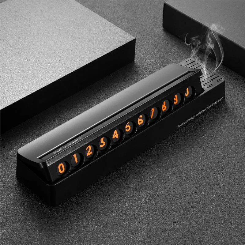 Aromatherapy Temporary Parking Card Number Parking Card Solid perfume Air Fresher Kit araba aksesuar
Aromatherapy Temporary Parking Card Number Parking Card Solid perfume Air Fresher Kit araba aksesuar