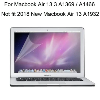 10pcs Matte Anti Glare Screen Protector For Macbook Air 13.3 inch Matt Film Guard macbookAir 13 13.3" A1466 A1369 Screen Skin
10pcs Matte Anti Glare Screen Protector For Macbook Air 13.3 inch Matt Film Guard macbookAir 13 13.3" A1466 A1369 Screen Skin