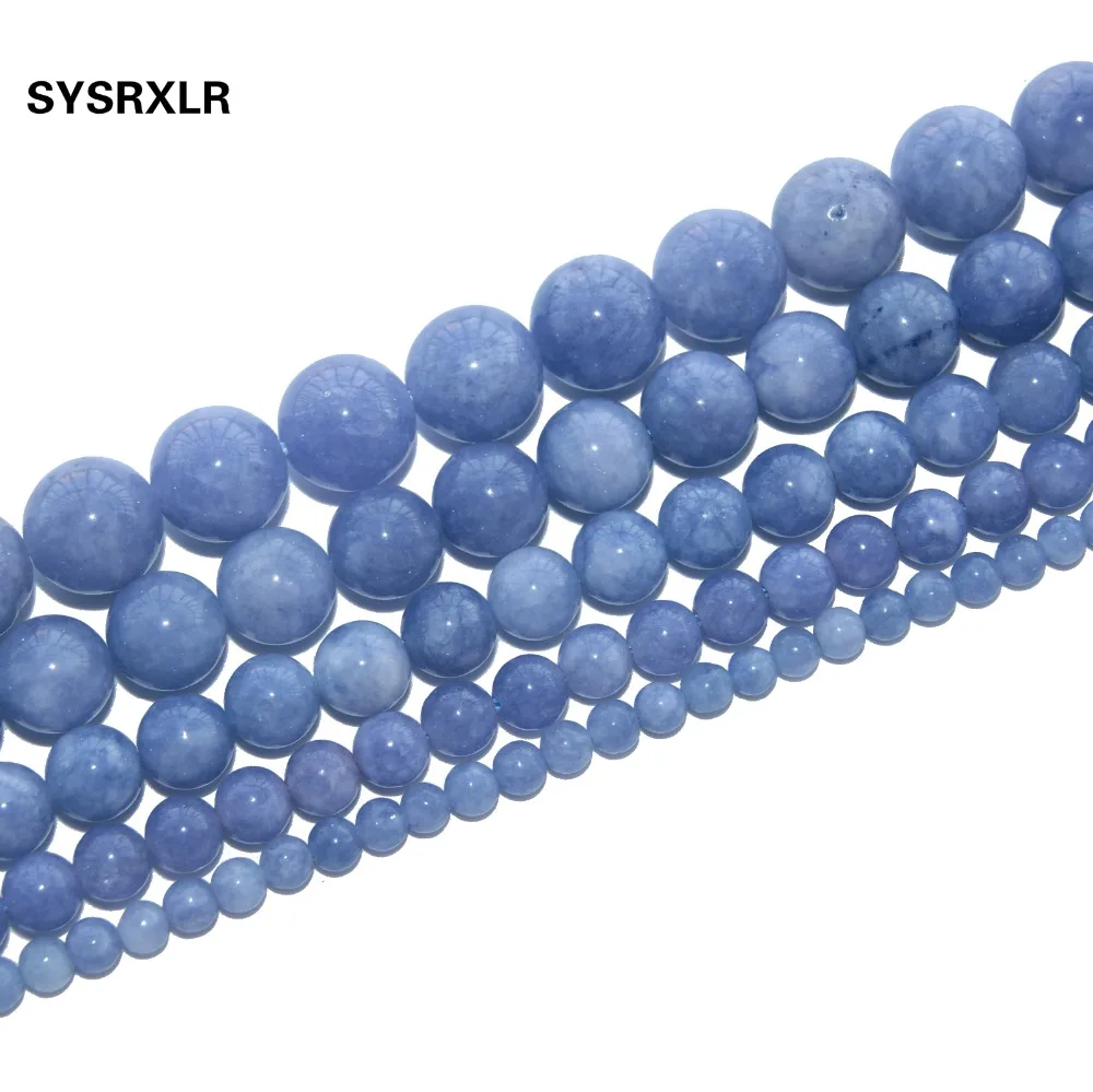 Free Shipping Natural Stone Angelite Round Loose Spacer Beads For Jewelry Making Diy Bracelet Necklace 4/6/8/10/12 MM Strand 15
Free Shipping Natural Stone Angelite Round Loose Spacer Beads For Jewelry Making Diy Bracelet Necklace 4/6/8/10/12 MM Strand 15