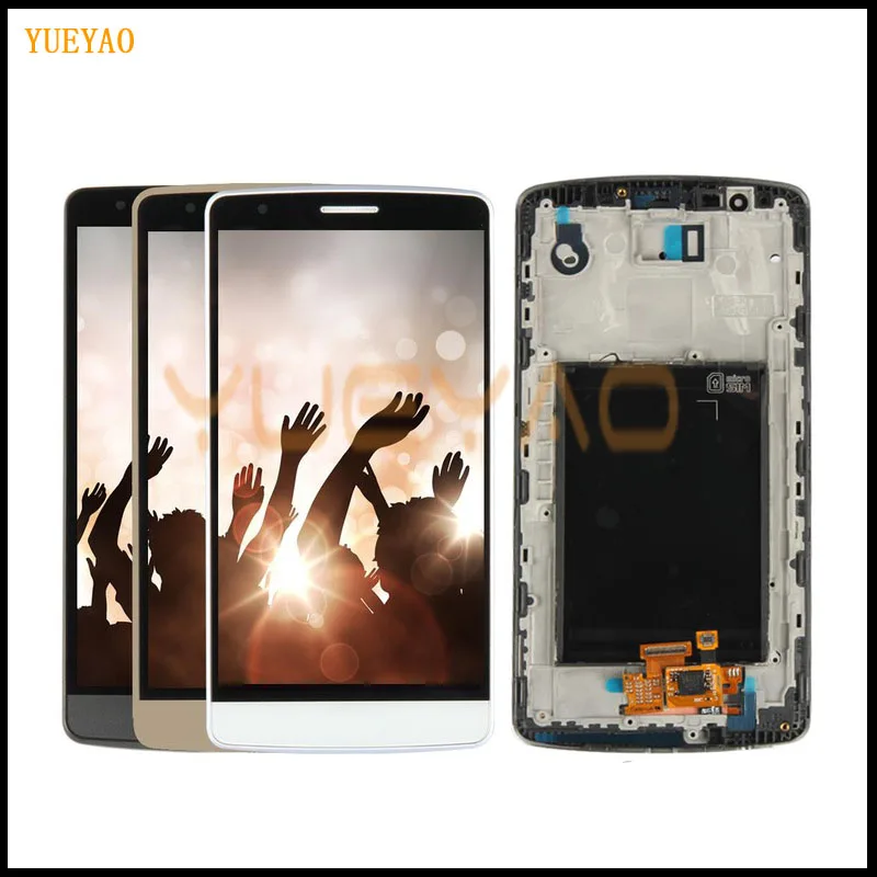 Display for LG G3 LCD Touch Screen Digitizer with Frame Replacement Original D850 D851 D855 Black White Gold
Display for LG G3 LCD Touch Screen Digitizer with Frame Replacement Original D850 D851 D855 Black White Gold