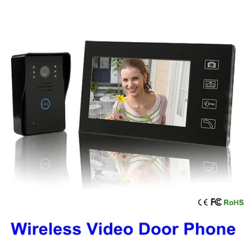 7'' Color Screen 2.4GHz Digital Wireless Video Door Entry System Intercom Phone
7'' Color Screen 2.4GHz Digital Wireless Video Door Entry System Intercom Phone