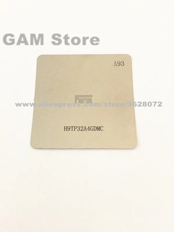 H9TP32A4GDMC BGA трафарет чип EMMC Reballing IC Pins шаблон прямого нагрева A93 | Инструменты