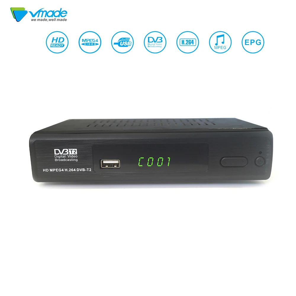 DVB-T2 terrestrial digital TV signal receiver Decoder TV Box HD 1080P PVR dvb t2 Mini Set Top Box hot sale Russian Europe
DVB-T2 terrestrial digital TV signal receiver Decoder TV Box HD 1080P PVR dvb t2 Mini Set Top Box hot sale Russian Europe